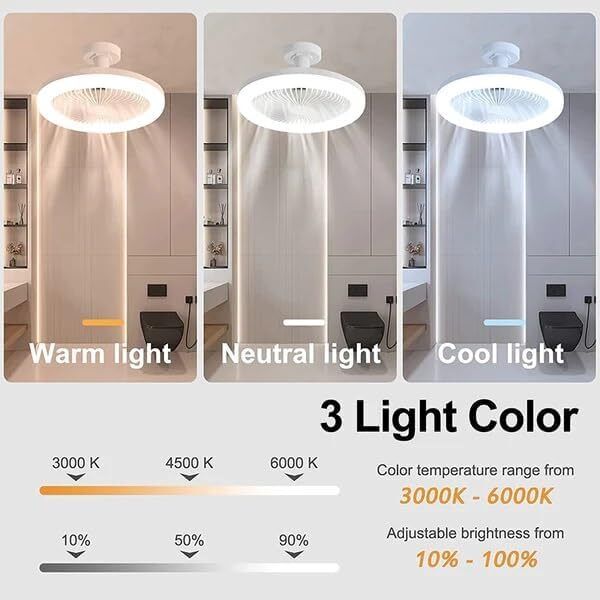 Miniatura 5 de Lámpara Ventilador Techo Control Remoto